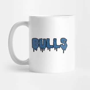 buffalo bulls dripping glitter letters Mug